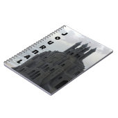 サンドキャッスルアートビーチおもしろいお洒落ジャーナル ノートブック (左側)