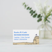 サンドキャッスルアート名刺 名刺 (スタンド正面)