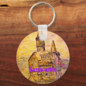 サンドキャッスルアート キーホルダー (正面)