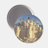 サンドキャッスルオンビーチ マグネット (正面/裏面)