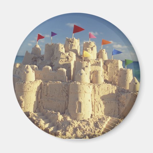 サンドキャッスルオンビーチ マグネット (正面)