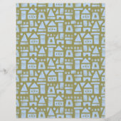 サンドキャッスルグリーンスクラップブック紙 (正面)