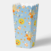 サンドキャッスルビーチおもしろい男の赤ちゃん誕生日パーティー フェイバーボックス (裏面)