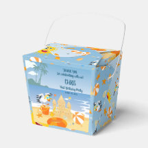 サンドキャッスルビーチおもしろい男の赤ちゃん誕生日パーティー