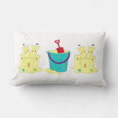 サンドキャッスルビーチハウスペイルショベルシェルの構築 ランバークッション (正面)