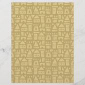 サンドキャッスルブルースクラップブック紙 (裏面)