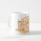 サンドキャッスル コーヒーマグカップ (正面左)