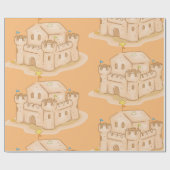 サンドキャッスル ラッピングペーパー (フラット)