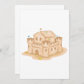 サンドキャッスル 招待状 (正面/裏面)