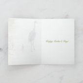 サンドクレーンベビーマザーズデイカード カード (内部)