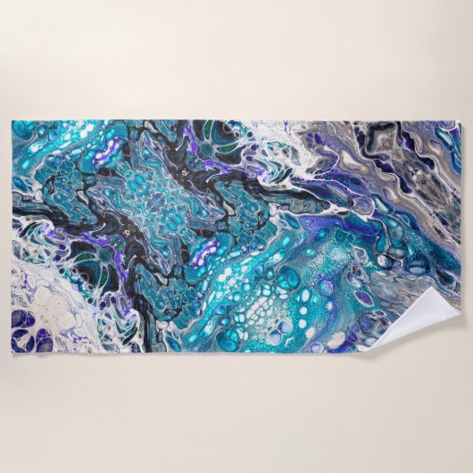 サンドサーフとサイエンスフィクション ビーチタオル (正面)