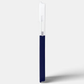 サンドサーフモダンダークネイビーホワイトカラーブロック Case-Mate iPhoneケース (裏面 / 左)