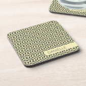 サンドシェード幾何パターン コースター (左側)