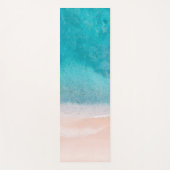 サンドシーウェーブズテンプレートビーチシーサイドフィットネス ヨガマット (正面)