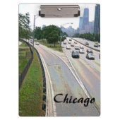 サンドストーンのシカゴ交通 クリップボード (正面)