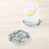 サンドストーンコースターダマスクアクアデザイン コースター (側面)