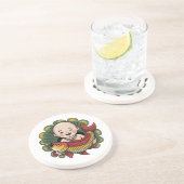 サンドストーンコースター | ラッキーボーイコイ (側面)