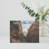 サンドストーンバレーアルバータカナダ ポストカード (スタンド正面)