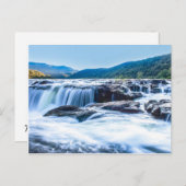 サンドストーン秋、ウェストバージニアはがき ポストカード (正面/裏面)