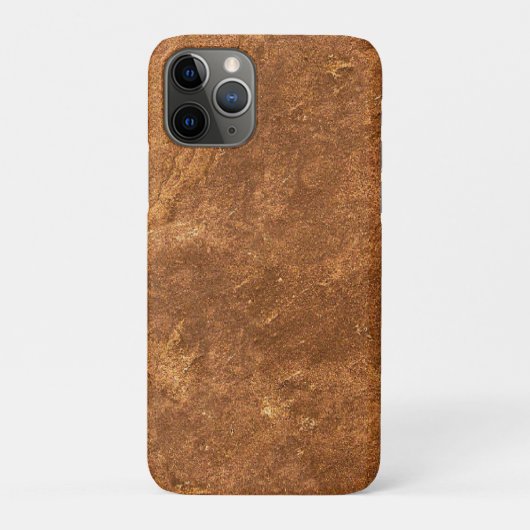 サンドストーン ブラウン デザイン Case-Mate iPhoneケース (裏)