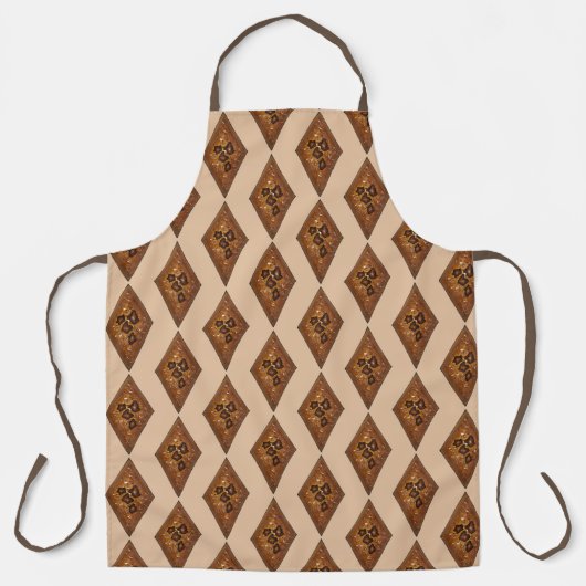 サンドタートクリスマスクッキーベーキングハッピーホリデイズ エプロン (正面)