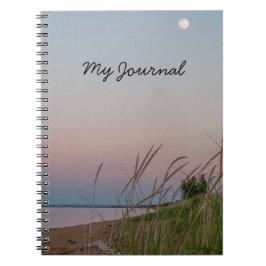 サンドダネスオンザビーチフルムーン ノートブック