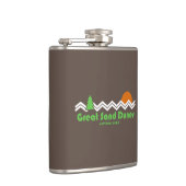 サンドダネ素晴らしスナショナルパークレトロ フラスク (右)