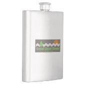 サンドダネ素晴らしスナショナルパークレトロ フラスク (右)