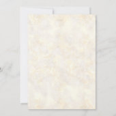 サンドダマスクナウティラスシェル海航海のビーチ 招待状 (裏面)