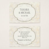 サンドダマスク海航海のビーチをテーマ結婚にした (正面&裏面)