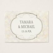 サンドダマスク海航海のビーチをテーマ結婚にした (正面)