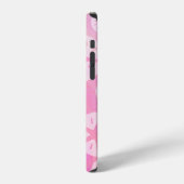 サンドダラー 白とピンク iPhoneケース (左側面)