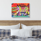 サンドッグ#1 キャンバスプリント (インサイチュ (寝室))