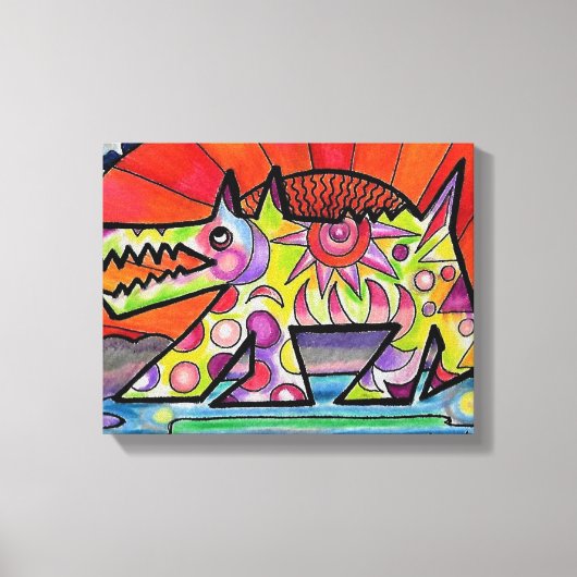 サンドッグ#1 キャンバスプリント (正面)