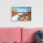 サンドデュネスビーチハウス キャンバスプリント (インサイチュ (リビング))