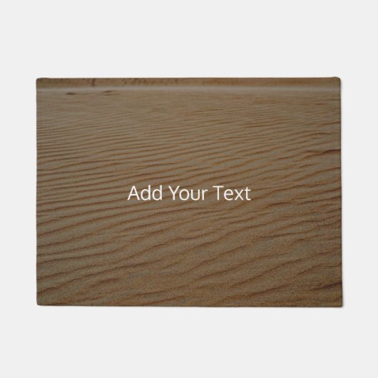 サンドデューン抽象芸術バイシャーリーテイラードアマット ドアマット (正面)