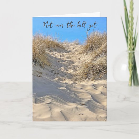 サンドデューン誕生日ユーモア カード (正面)