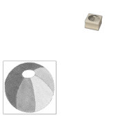 サンドトイラバーレインボービーチボールサマースタンプ ラバースタンプ (押印)