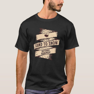 サンドトゥスノウナショナルモニュメントカリフォルニアバケーション Tシャツ