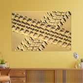 サンドトラック32x48 キャンバスプリント (インサイチュ (リビング))