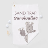 サンドトラップサボテン ゴルフタオル (インサイチュ)