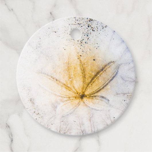 サンドドルの特典/ギフトラベル フェイバータグ (正面)