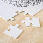 サンドドルアダルトカラーリングパズル ジグソーパズル (側面)