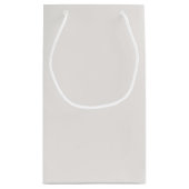 サンドドルアンドスターフィッシュビーチ結婚式 スモールペーパーバッグ (裏面)