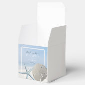 サンドドルアンドスターフィッシュビーチ結婚式 フェイバーボックス (オープン)