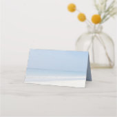 サンドドルアンドスターフィッシュビーチ結婚式 プレイスカード (裏面)