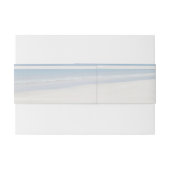 サンドドルアンドスターフィッシュビーチ結婚式 招待状ベリーバンド (裏面例)