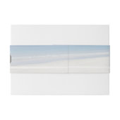 サンドドルアンドスターフィッシュビーチ結婚式 招待状ベリーバンド (裏面例)