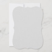 サンドドルアンドスターフィッシュブルーカリブのビーチ 招待状 (裏面)