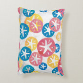 サンドドルイエローレッドブルー アクセントクッション (裏面(縦))